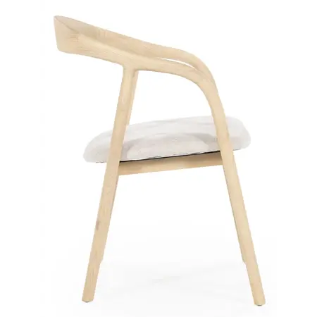 Eleonora Eleonora eetkamerstoel Rayven naturel