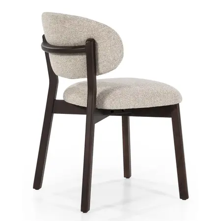 Eleonora Eleonora eetkamerstoel Mikky taupe