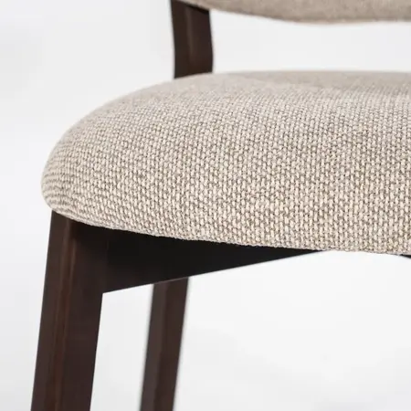 Eleonora Eleonora eetkamerstoel Mikky taupe