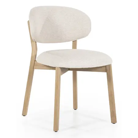 Eleonora Eleonora eetkamerstoel Mikky beige