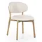 Eleonora Eleonora eetkamerstoel Mikky beige