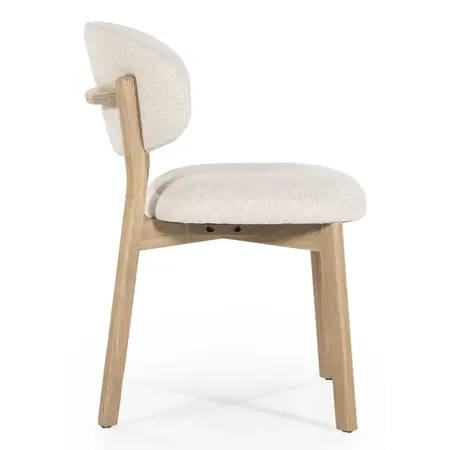 Eleonora Eleonora eetkamerstoel Mikky beige