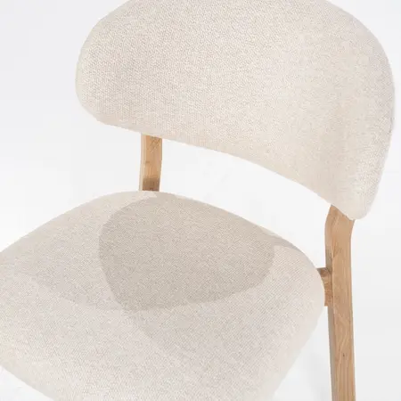 Eleonora Eleonora eetkamerstoel Mikky beige