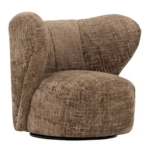 Draaifauteuil Thames hazelnoot