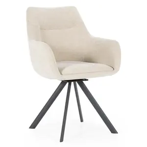 By-Boo eetkamerstoel Bliss taupe