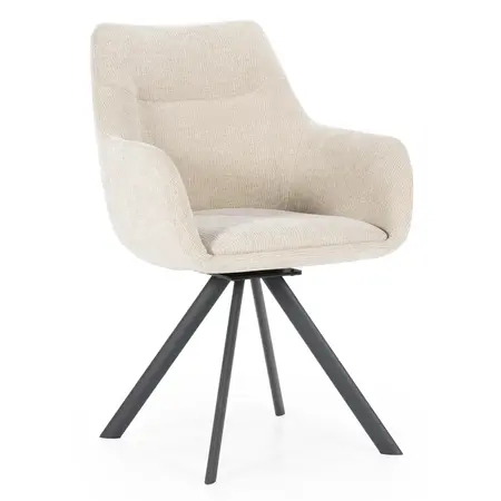 By-Boo By-Boo eetkamerstoel Bliss taupe