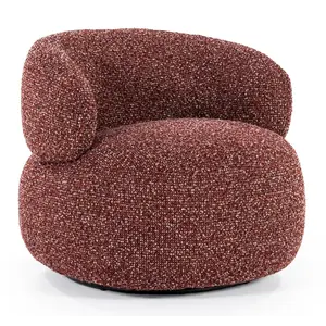 Eleonora Eleonora draaifauteuil Maeve rood