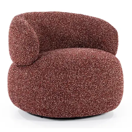 Eleonora Eleonora draaifauteuil Maeve rood