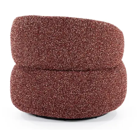 Eleonora Eleonora draaifauteuil Maeve rood