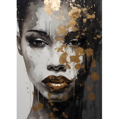 Urban Cotton Urban Cotton wandkleed Golden Girl