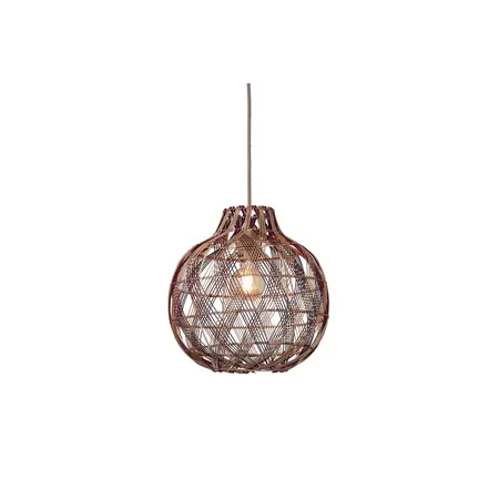 Good&Mojo Good&Mojo hanglamp Mendoza Naturel/Bruin S