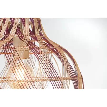 Good&Mojo Good&Mojo hanglamp Mendoza Naturel/Bruin S