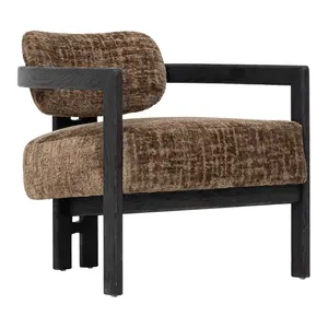 Must Living MUST Living fauteuil Kelly hazelnoot