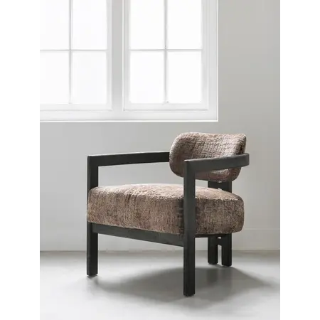 Must Living MUST Living fauteuil Kelly hazelnoot