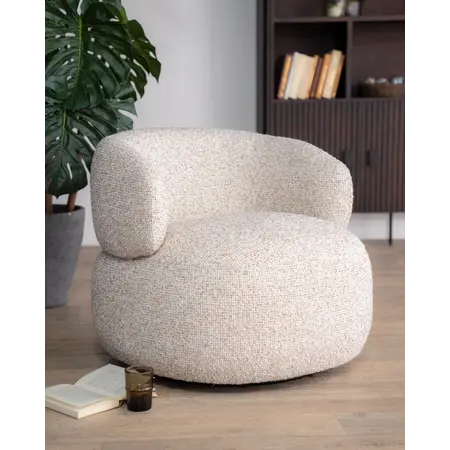 Eleonora Eleonora draaifauteuil Maeve beige