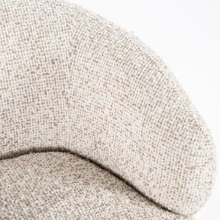 Eleonora Eleonora draaifauteuil Maeve beige