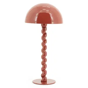 By-Boo tafellamp Luox coral red