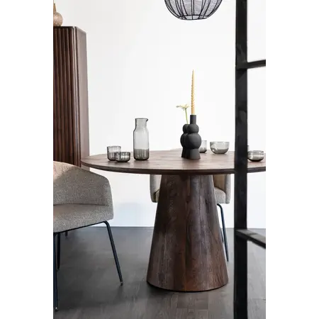 Eleonora Eleonora eettafel Aron bruin 130 cm