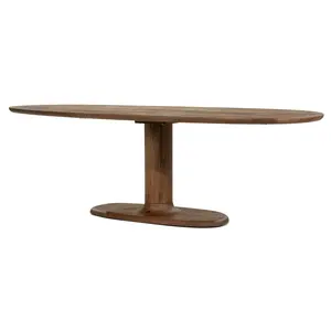 Eleonora Eleonora eettafel Coco lichtbruin 240 cm