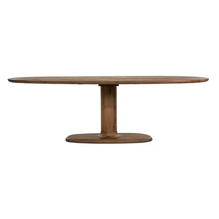 Eleonora Eleonora eettafel Coco lichtbruin 240 cm