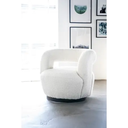 Eleonora Eleonora draaifauteuil Sharon beige