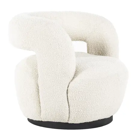 Eleonora Eleonora draaifauteuil Sharon beige