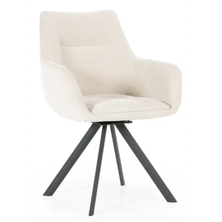 By-Boo By-Boo eetkamerstoel Bliss beige