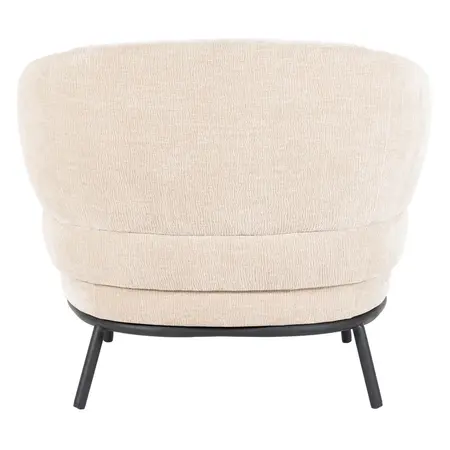 Eleonora Eleonora fauteuil David taupe