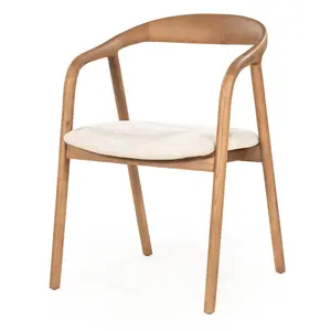 Eleonora Eleonora eetkamerstoel Rayven lichtbruin