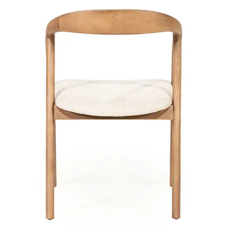 Eleonora Eleonora eetkamerstoel Rayven lichtbruin