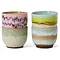 HKliving HKliving koffiemok Deco, set van 4