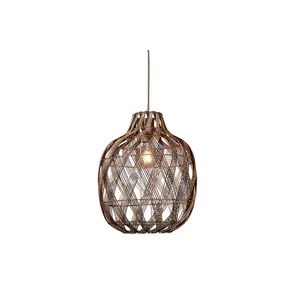 Good&Mojo hanglamp Mendoza Naturel/Bruin L