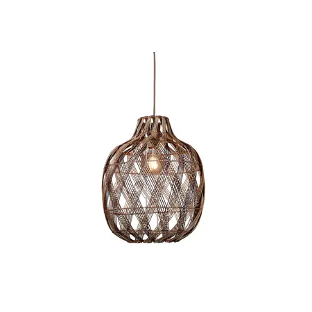 Good&Mojo Good&Mojo hanglamp Mendoza Naturel/Bruin L
