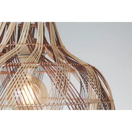 Good&Mojo Good&Mojo hanglamp Mendoza Naturel/Bruin L