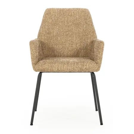 Eleonora Eleonora eetkamerstoel Indy mosterd