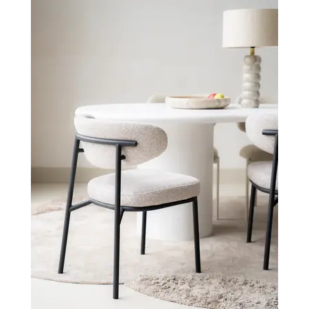 By-Boo By-Boo eetkamerstoel Jari beige