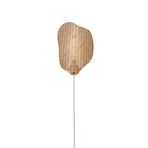 Good&Mojo wandlamp Kinabalu naturel/bruin