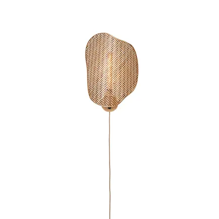 Good&Mojo Good&Mojo wandlamp Kinabalu naturel/bruin