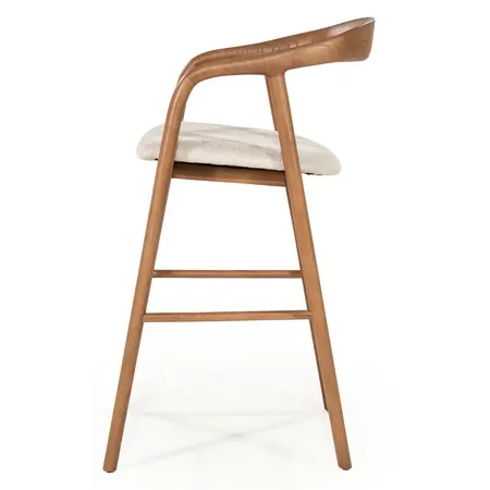 Eleonora Eleonora barkruk Rayven lichtbruin