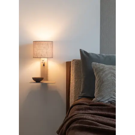 It's about Romi It's about RoMi wandlamp Florence linnen donker