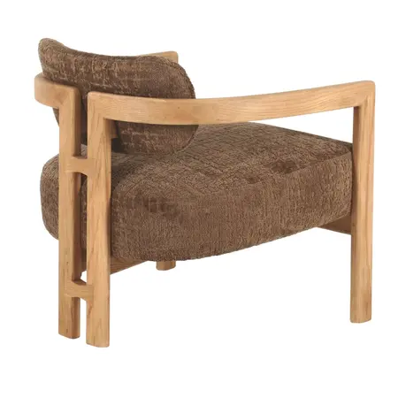 Must Living MUST Living fauteuil Kelly hazelnoot