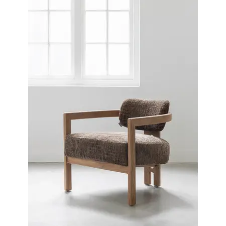 Must Living MUST Living fauteuil Kelly hazelnoot