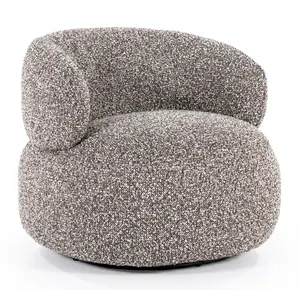 Eleonora Eleonora draaifauteuil Maeve taupe