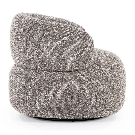 Eleonora Eleonora draaifauteuil Maeve taupe