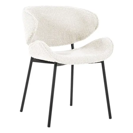 Eleonora Eleonora eetkamerstoel Tess beige