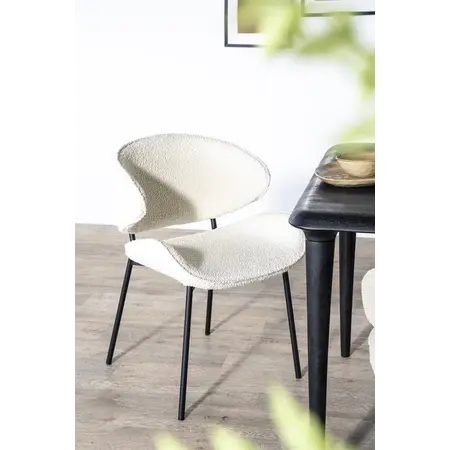 Eleonora Eleonora eetkamerstoel Tess beige