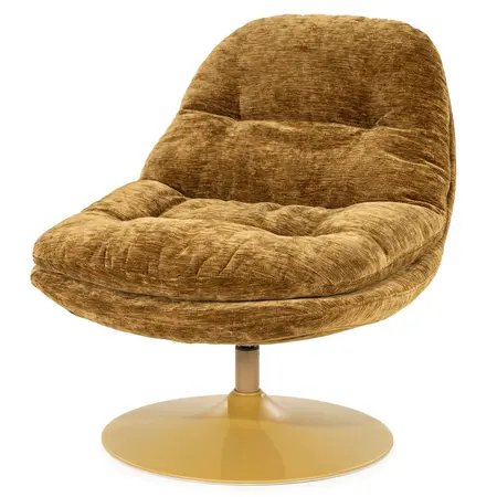 By-Boo By-Boo draaifauteuil Tromba mosterd