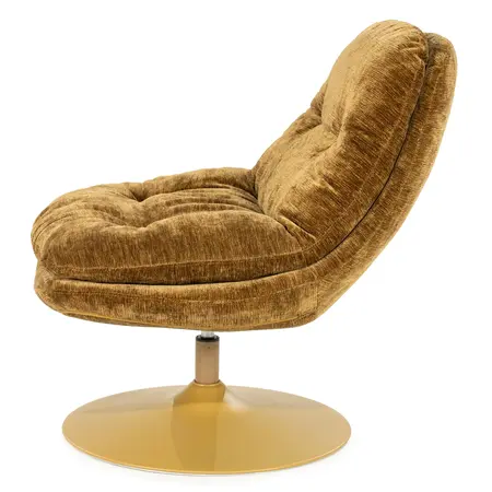 By-Boo By-Boo draaifauteuil Tromba mosterd