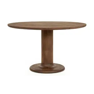 Eleonora Eleonora eettafel Coco lichtbruin 130 cm