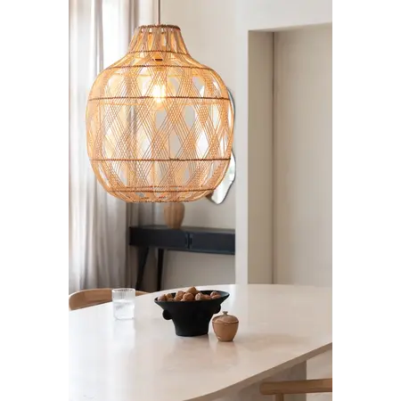 Good&Mojo Good&Mojo hanglamp Mendoza Naturel L